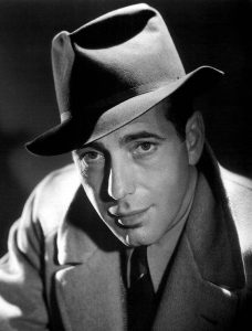 Humphrey Bogart avec son Borsalino