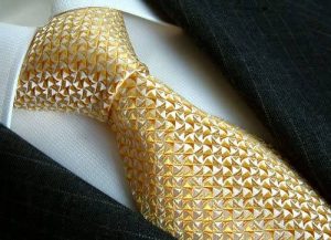 Lorenzo Cana 84267 Cravate de luxe 100 % soie à rayures Vert 