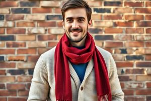 Accessoires de mode pour homme : Porter une écharpe