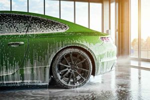 Lavage voiture à haute pression