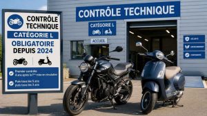 Contrôle technique moto et scooter obligatoire depuis 2024. Véhicules catégorie L : quand passer le premier contrôle ? Tous les 5 ans puis tous les 3 ans