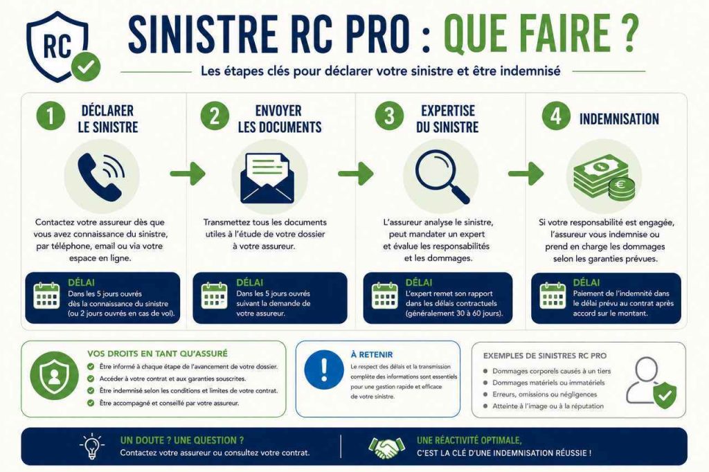 Découvrez les étapes à suivre pour déclarer un sinistre en assurance responsabilité civile et obtenir une indemnisation.