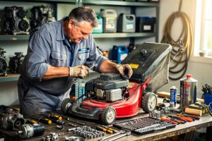Découvrez comment réparer le moteur de votre tondeuse thermique avec ce guide pratique. Astuces et outils indispensables pour un dépannage réussi