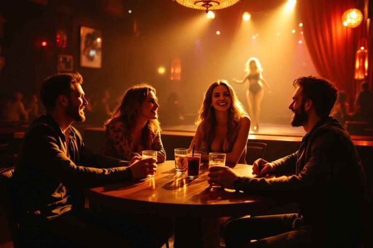 Organiser une soirée entre amis dans un bar à strip-tease