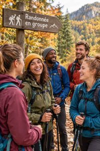 Rejoindre un club de randonnée est une excellente façon de rencontrer des personnes partageant vos passions