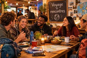 Voyager permet de faire des rencontres spontanées et authentiques, loin des applications classiques