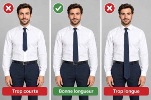 Quelle est la longueur idéale d'une cravate selon votre morphologie ?