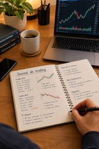 Tenir un journal de trading permet d'analyser ses erreurs et d'améliorer ses performances en bourse