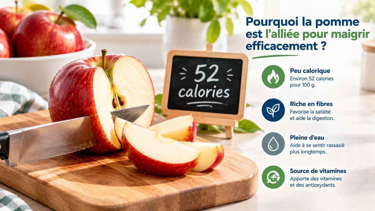 Pomme et minceur : le secret d’un ventre plat