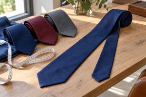 Les dimensions standard d'une cravate pour homme